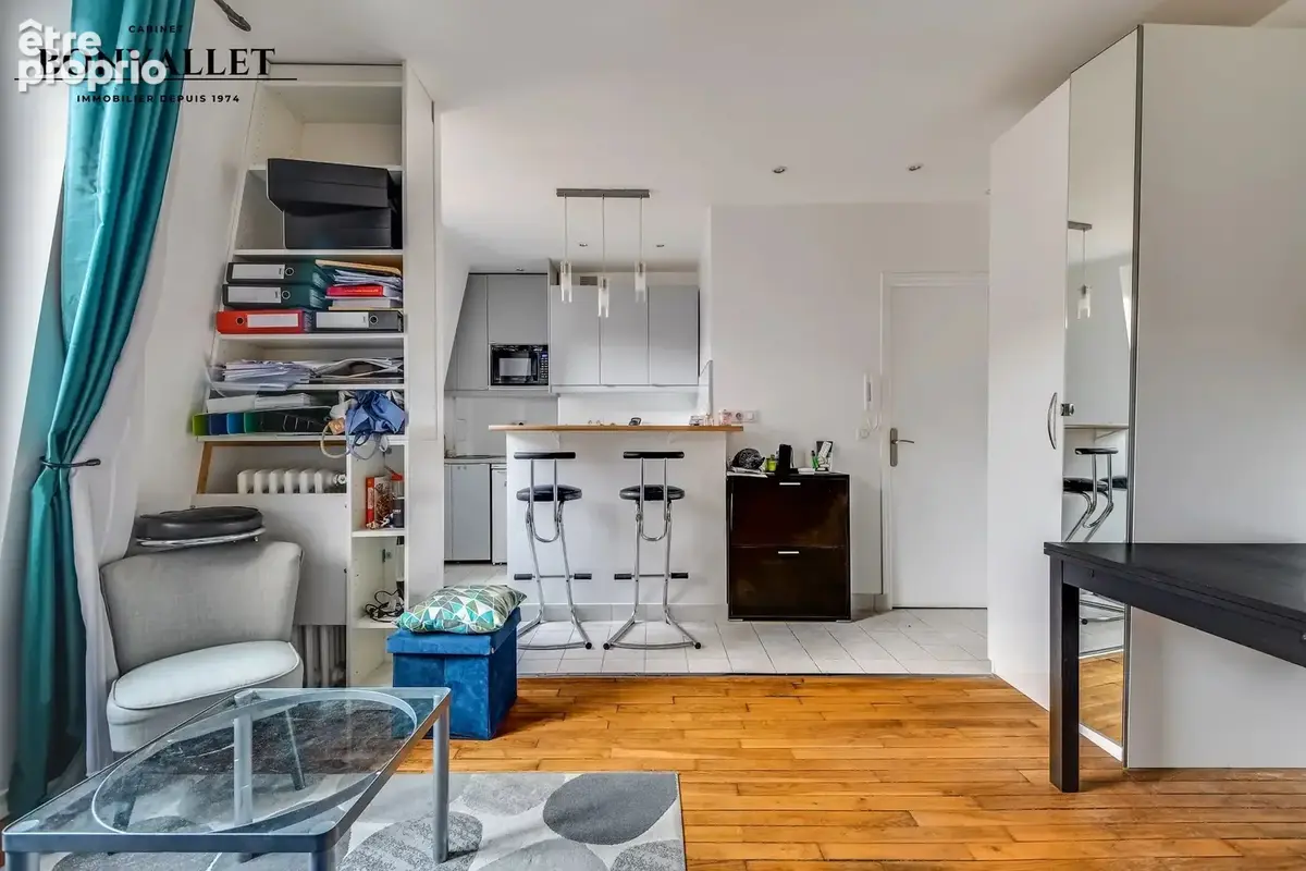 Charmant 2 pièces en duplex sur cour – dernier étage avec ascenseur - photo 3