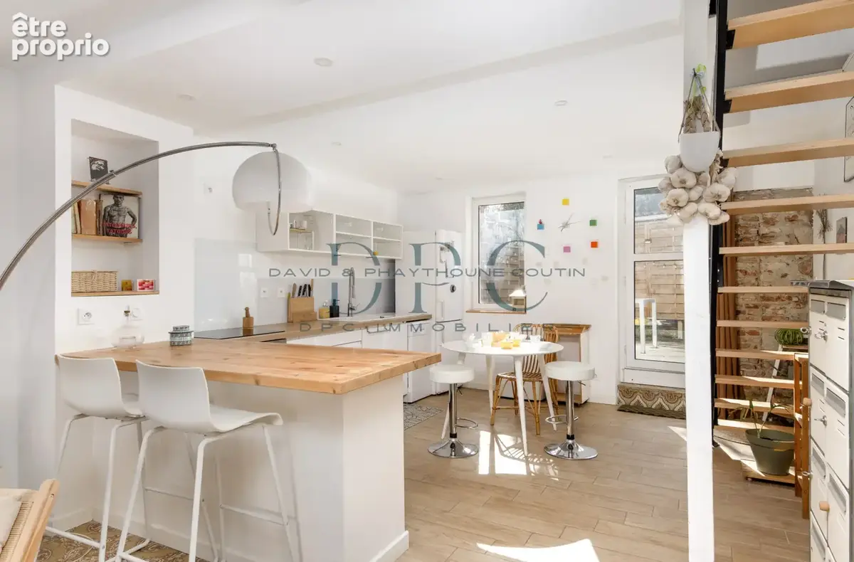 Maison T3 84m2 avec atelier, jardinet et terrasse - photo 5