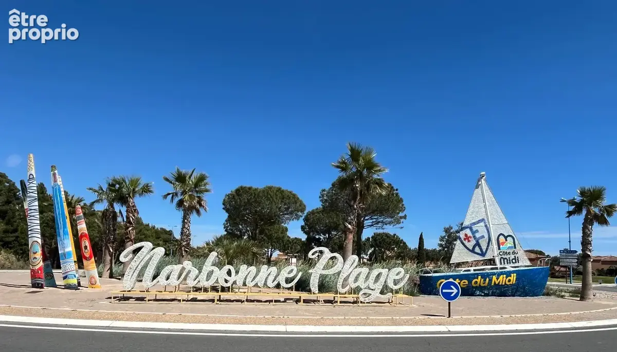 Narbonne-plage   villa t4 avec piscine, terrasses & garage - photo 15