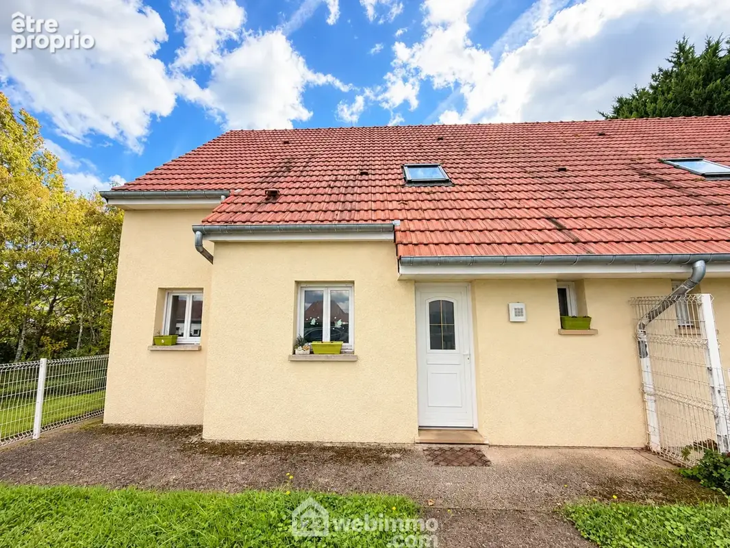 Joli pavillon d'une surface habitable de 107 m²