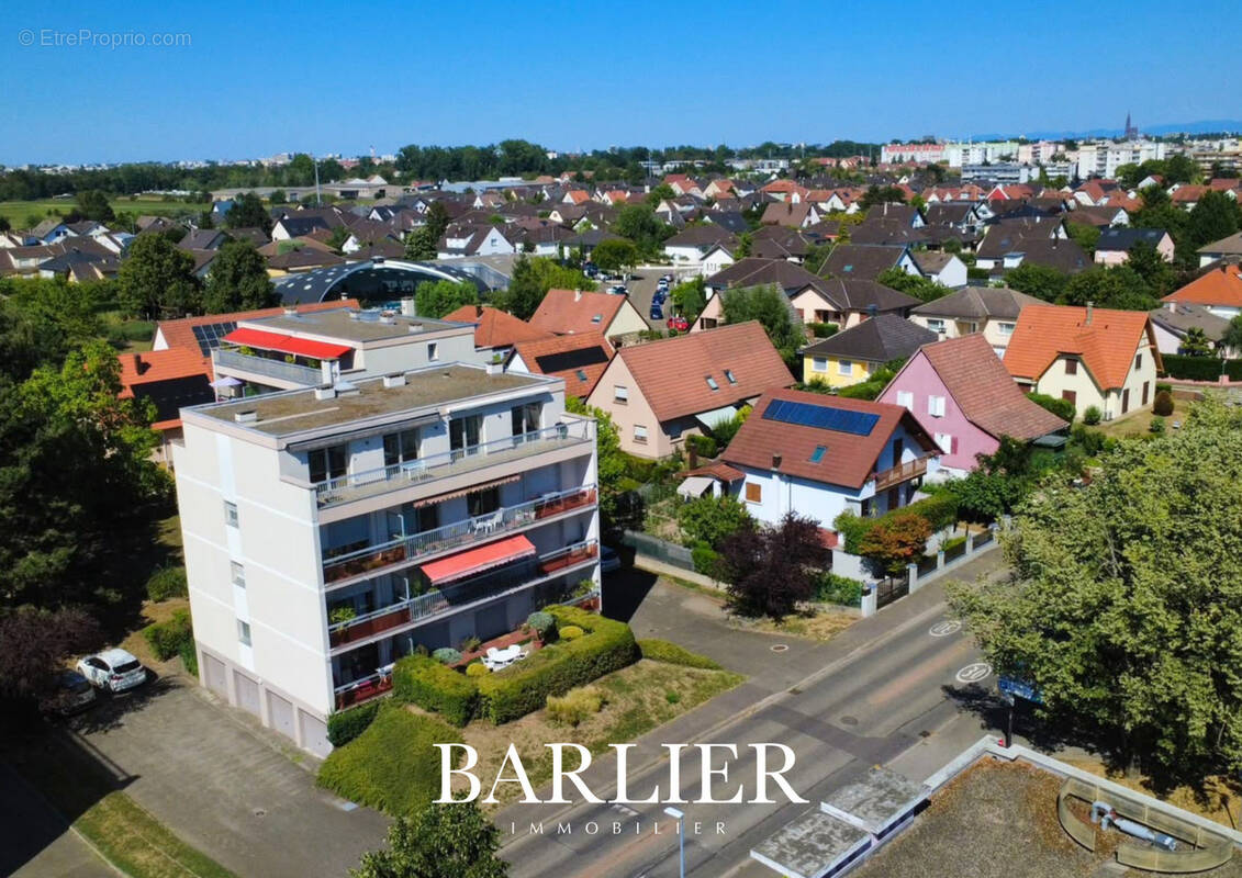 Lingolsheim - Appartement en attique de 124,55m2 - Garage - photo 1