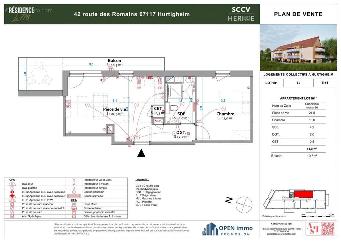 Appartement à HURTIGHEIM