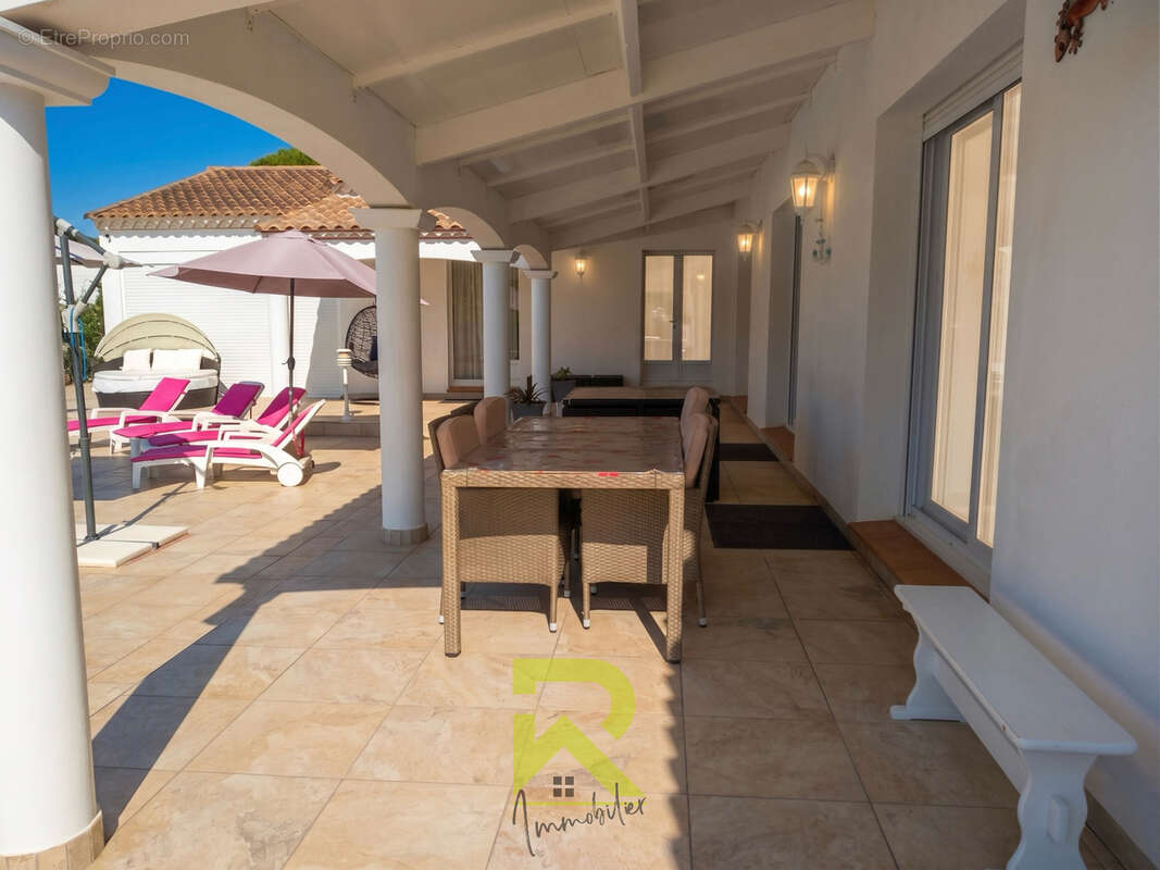 Le grau d'agde : villa plain pied, 4 faces, sans vis a vis, proche plages - photo 3