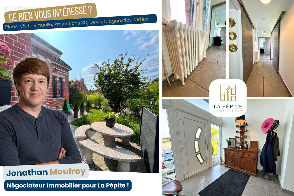 Maison à AULNOYE-AYMERIES