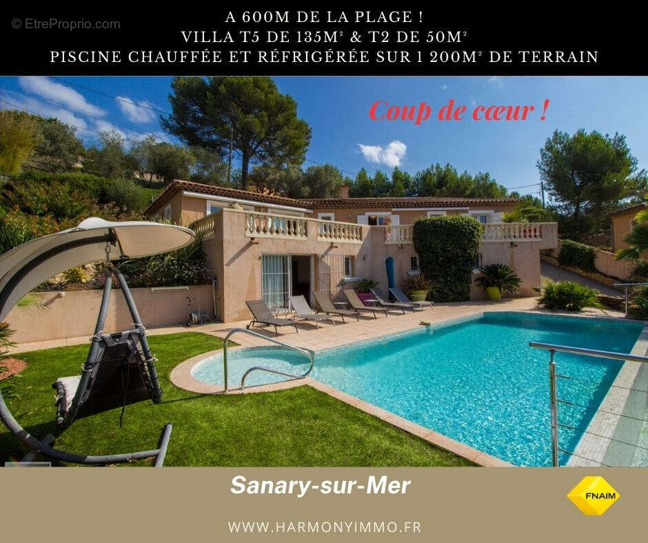 Maison à SANARY-SUR-MER