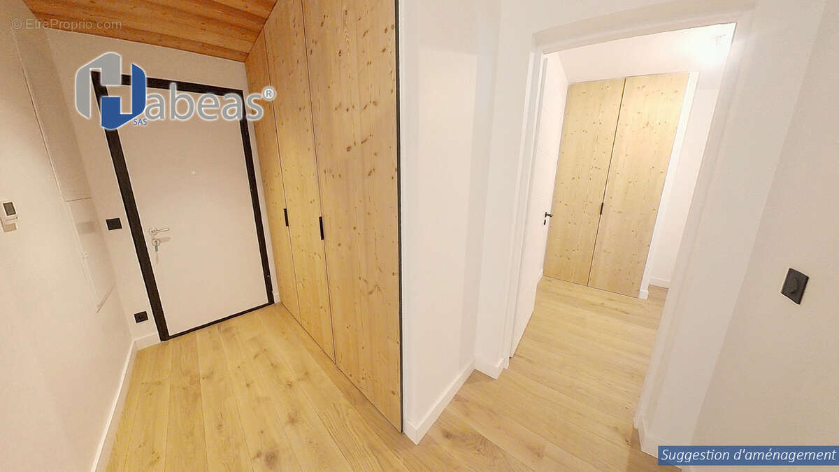 T2 avec 1 chambre et un Balcon de 16.31m², Un Casier à Ski, et un cellier - photo 11