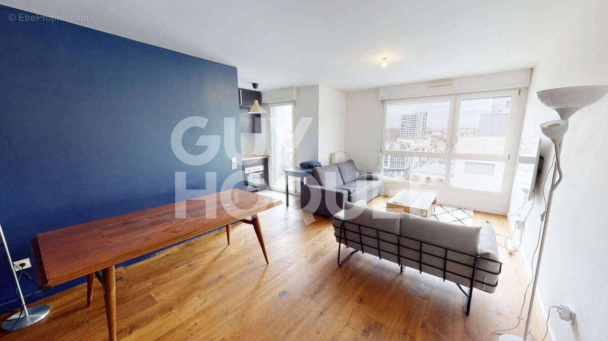 T4 de 71 m²  dans du BBC avec double balcon et vue dégagée ? Ivry Port - photo 2
