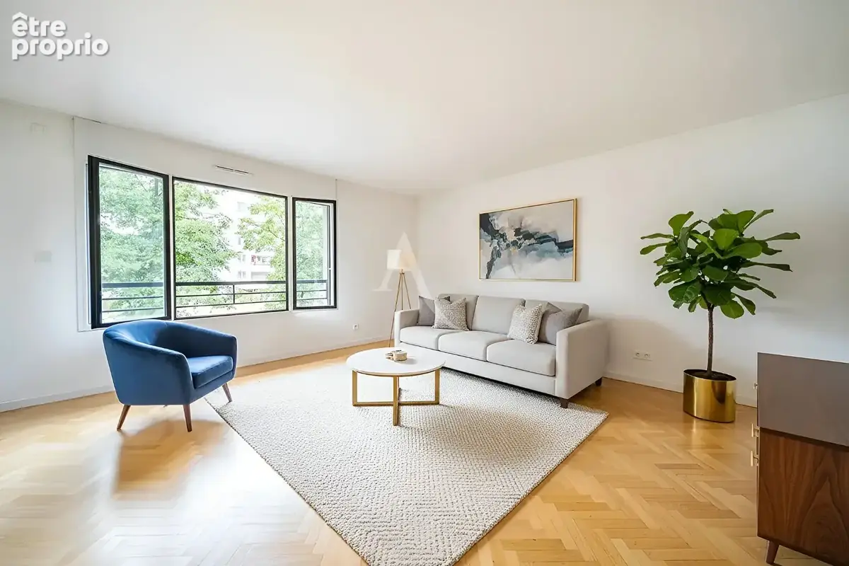 Suresnes - Résidence Sisley - Appartement 3 pièces 69m² - Parking en sus - photo 1