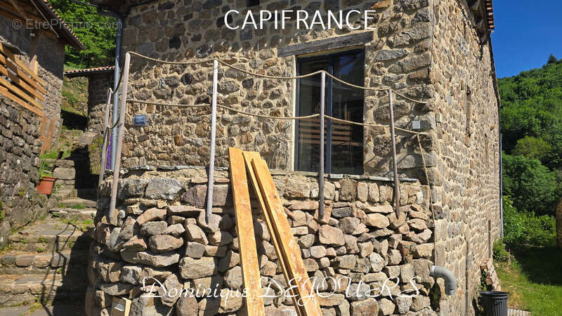 ALBON-D'ARDECHE (07) - Maison en pierres dans un hameau retiré, calme et paisible - 176m² habitable - grange à rénover - terrain - photo 31