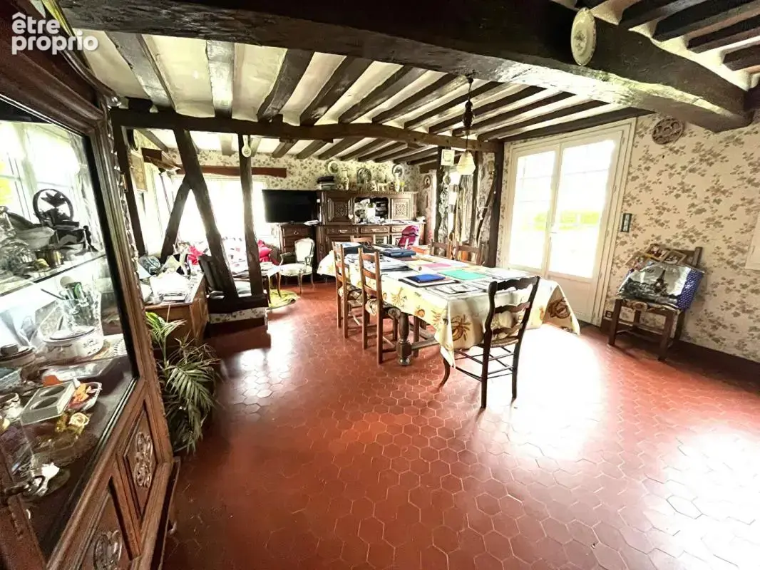 Fermette ancienne 5 pieces 80m2 dependance 90m2 - photo 7
