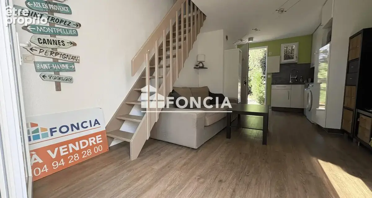 Maset rénové & climatisé – 2 chambres – jardin – piscine – garage – à pied des plages ! - photo 6