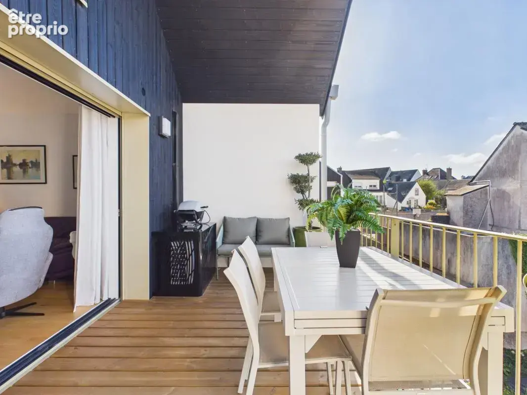 Ploemeur centre – dernier étage – t4 100 m² – terrasse – 2 garages - photo 2