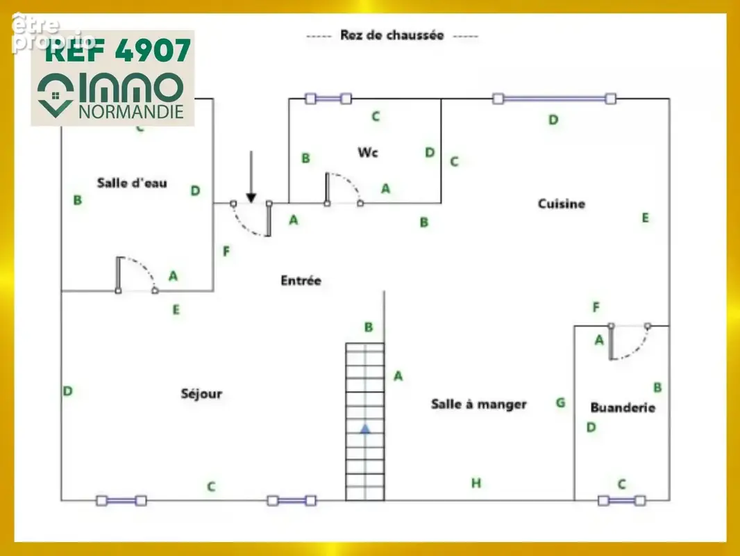 4907 - maison de pays rénovée  - dpe b - dépendances 90m² - photo 14