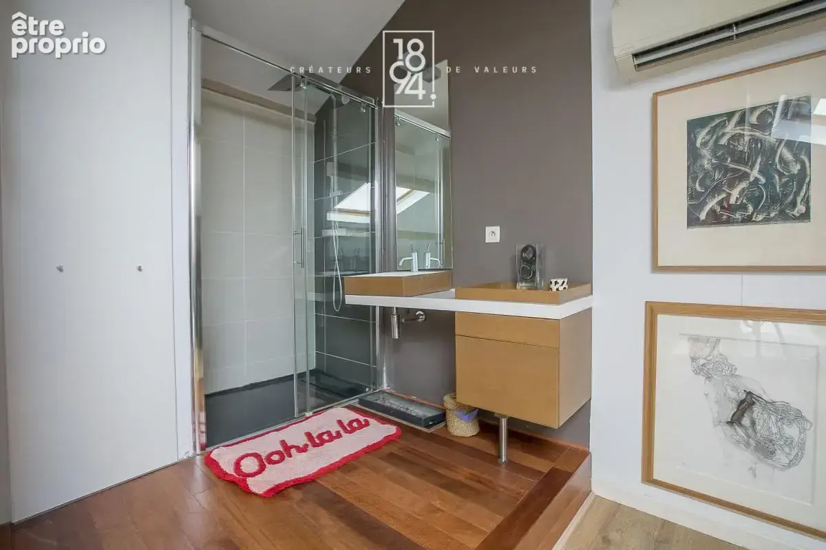 Superbe T4 duplex dernier étage avec balcon au calme - Périer - photo 14
