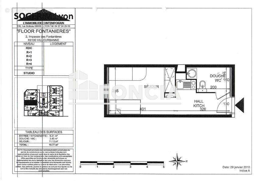 Appartement à VILLEURBANNE