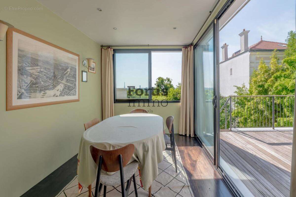 Suresnes - propriete contemporaine d'exception vue sur paris - photo 9