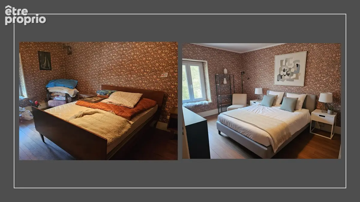 Maison mitoyenne 250 m² , jardin , 2 garages + carport, , 7 chambres, centre-ville Corcieux - photo 8