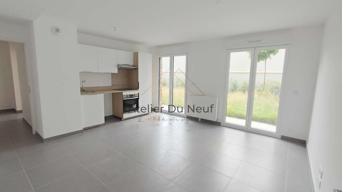 Montévrain, appartement 4 pièces (77m2) avec jardin privatif (87m2) - photo 2