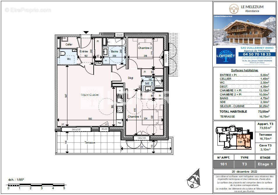 Appartement à ABONDANCE