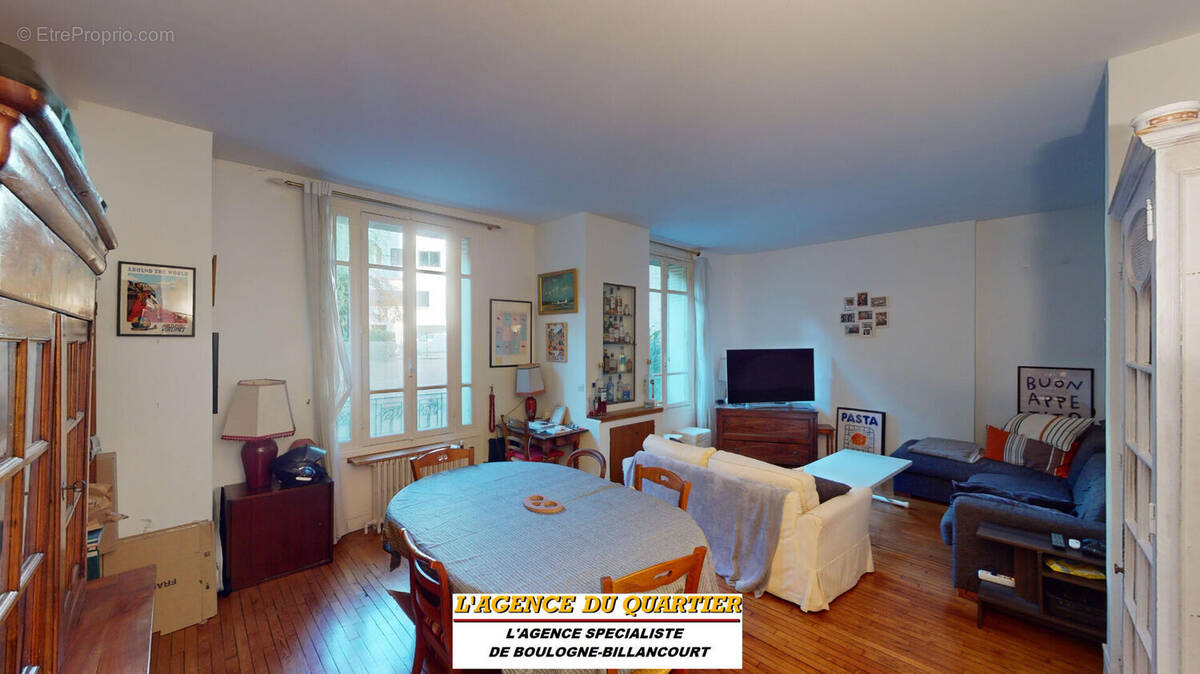 Appartement à BOULOGNE-BILLANCOURT