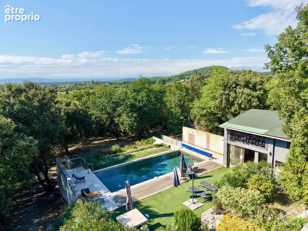 Nathalie sinard vous présente sur saint-paul-trois-châteaux  une propriété de charme, 5 chambres, piscine à dé - photo 4