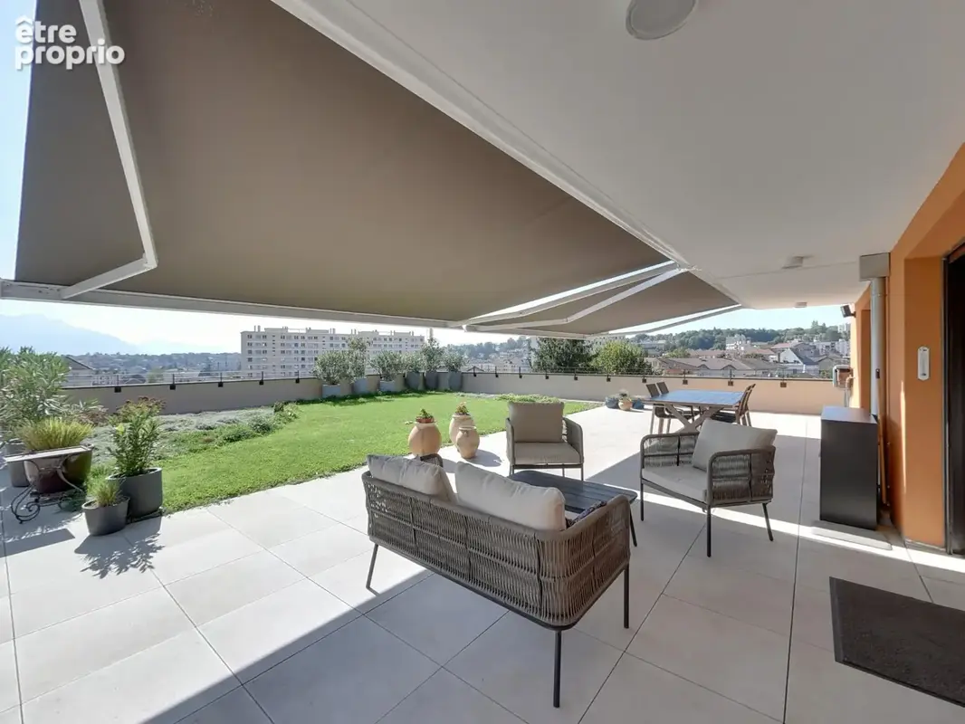 Superbe 4 pièces + cuisine de 113m2 avec 208m2 de terrasse panoramique et poss. 2 garages voiron le karat - photo 10
