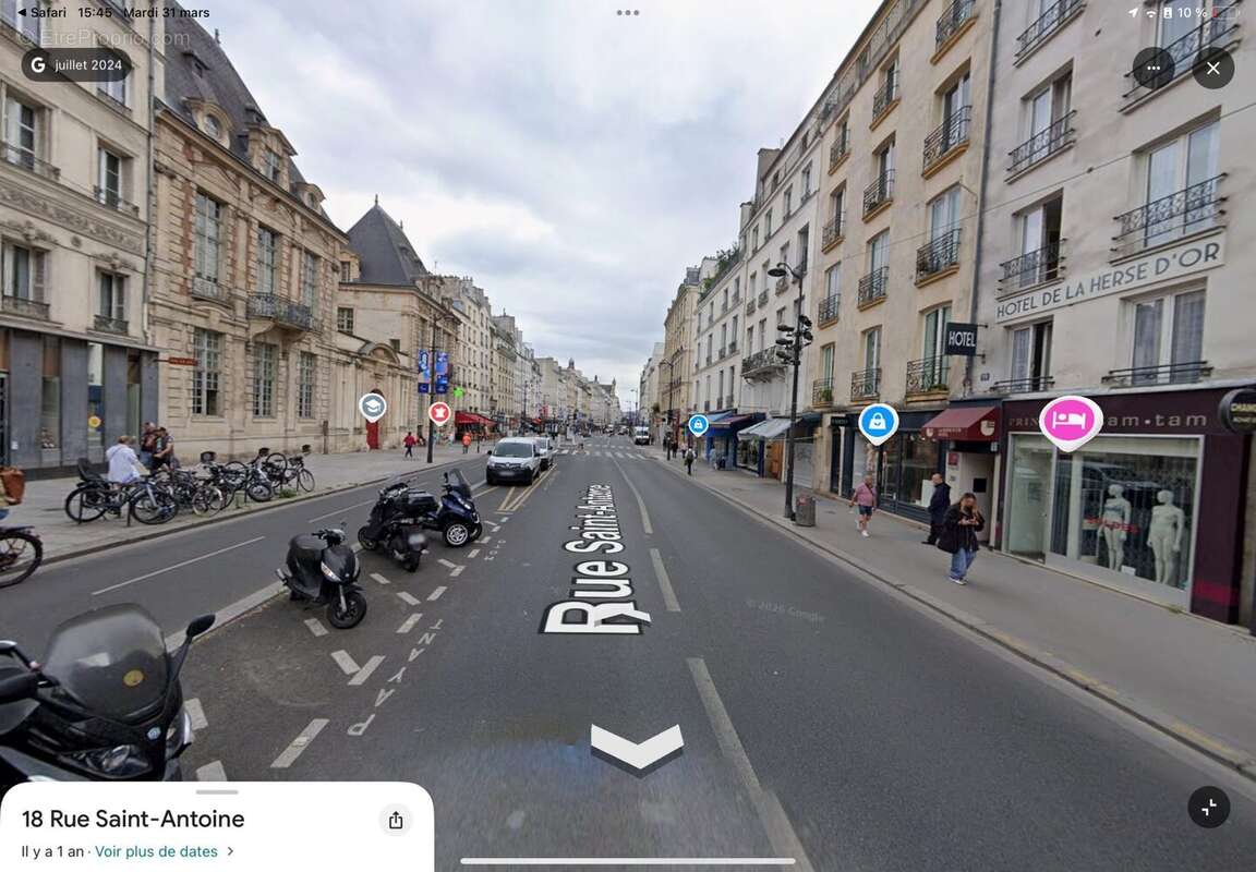 Commerce à PARIS-4E