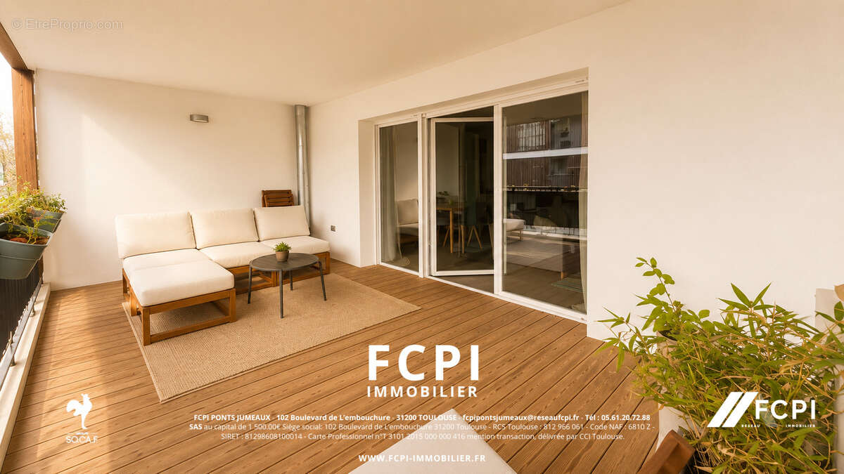 Appartement 3 pièces - 65 m2 - Cugnaux - photo 2