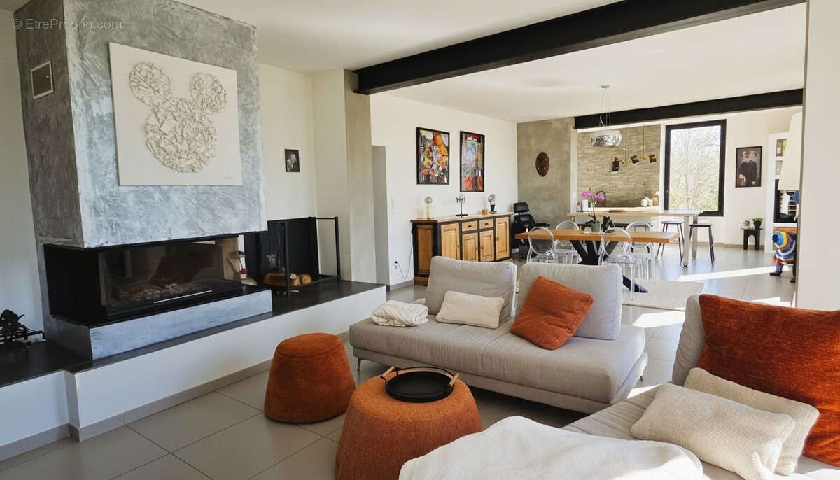 Maison de maître  avec piscine et maison annexe - photo 6