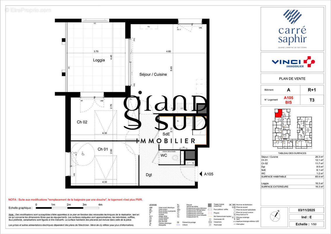 Appartement à LA GRANDE-MOTTE