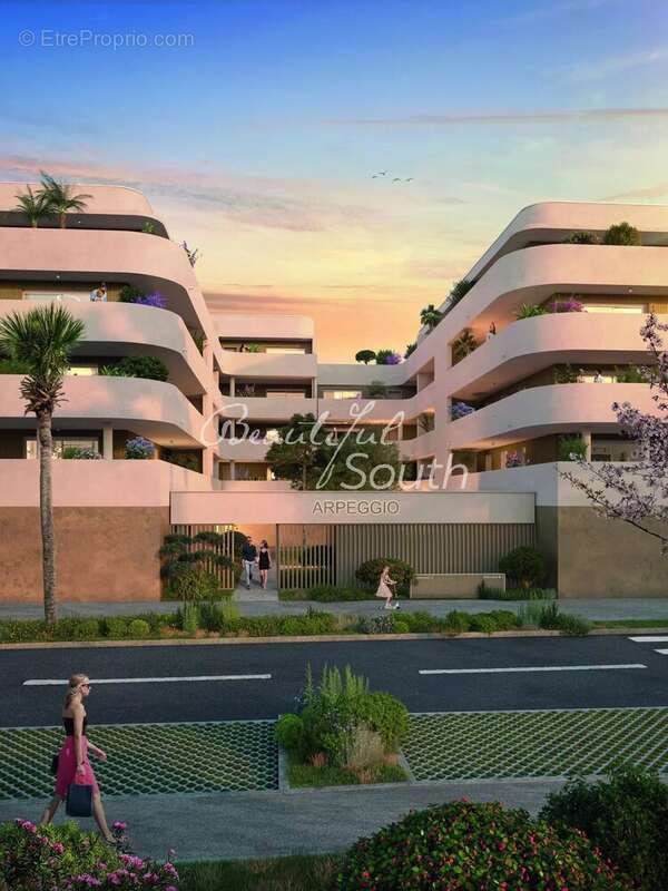 Appartement t3 avec vaste terrasse, vue degagee, arpeggio, canet en roussillon - photo 4