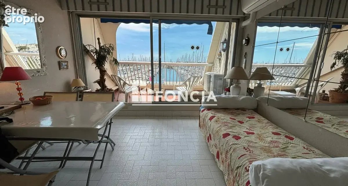 PLAGE NORD Studio cabine vue port - photo 3