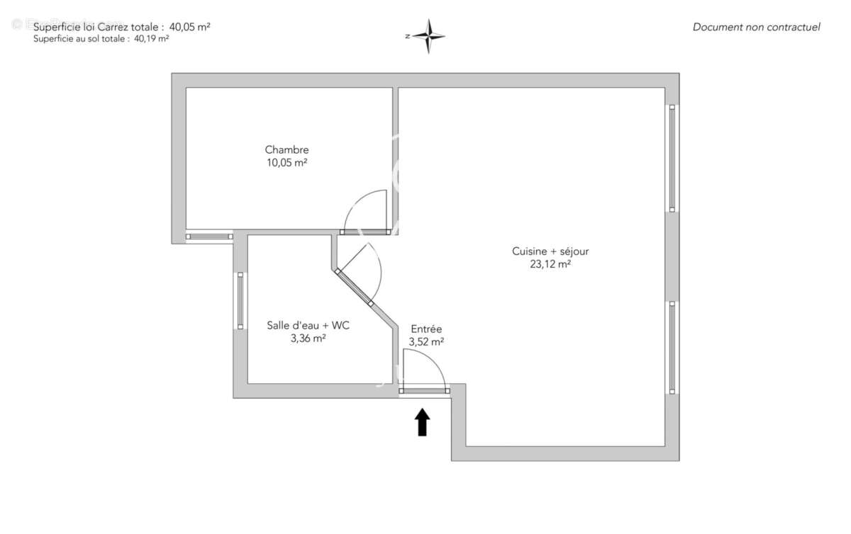 Appartement à PARIS-18E