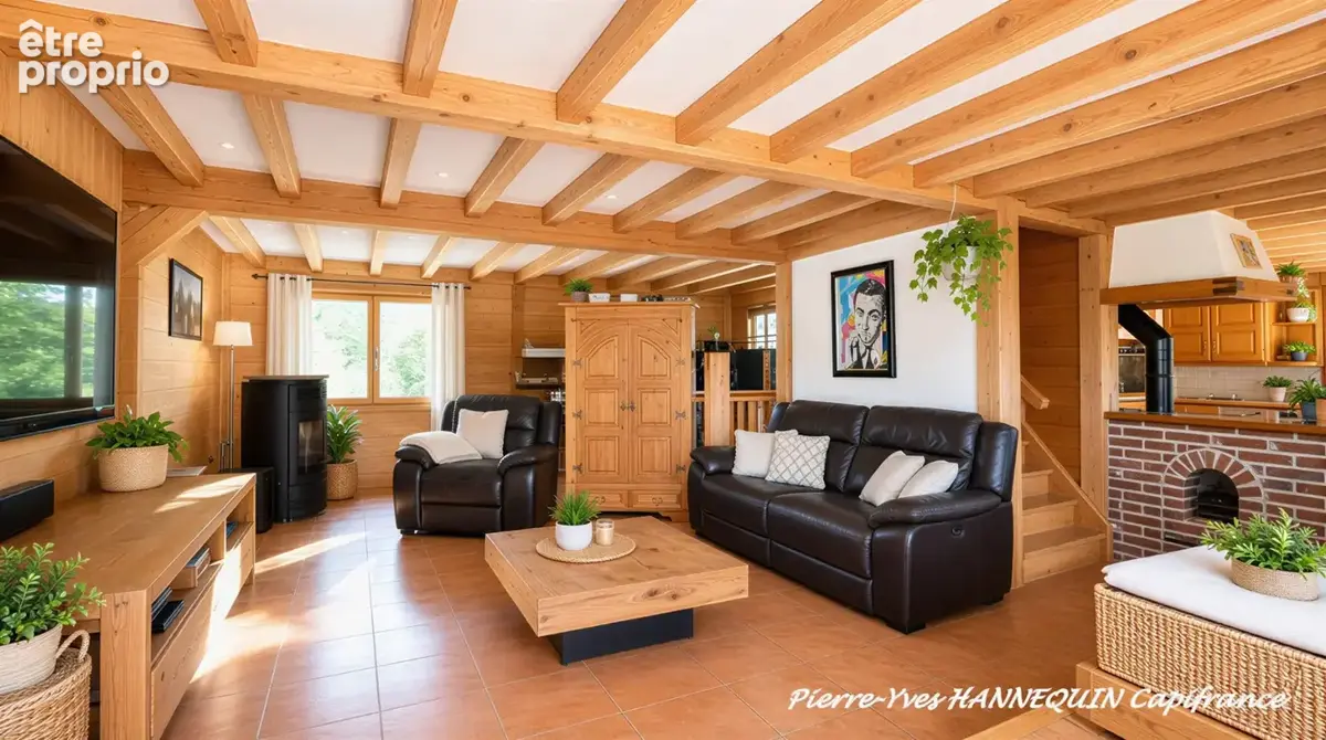 Chalet avec vue panoramique, piscine chauffée et T2 indépendant - photo 8