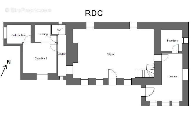 Maison à LE MOUSTOIR