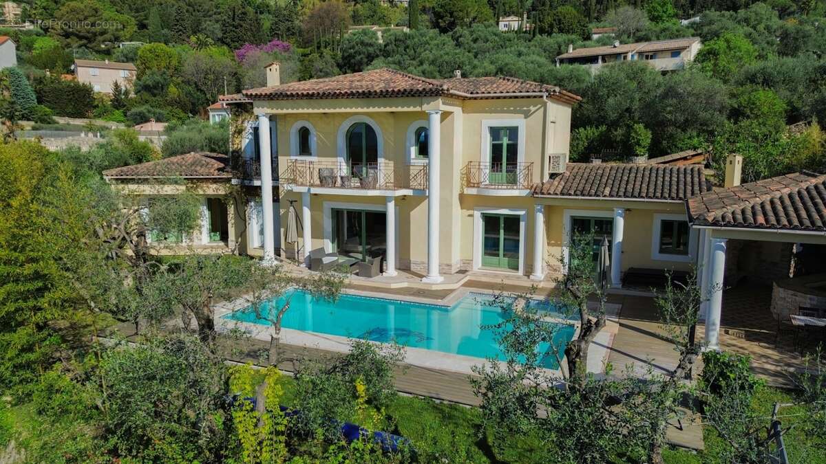 Villa contemporaine de prestige – Vue mer – Piscine chauffée & jacuzzi – Saint-Jean Grasse - photo 2