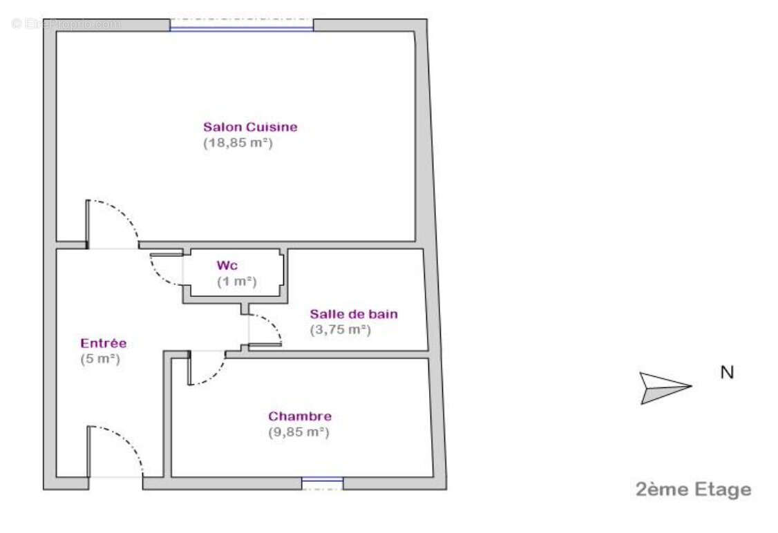 Appartement à LA BOUILLIE