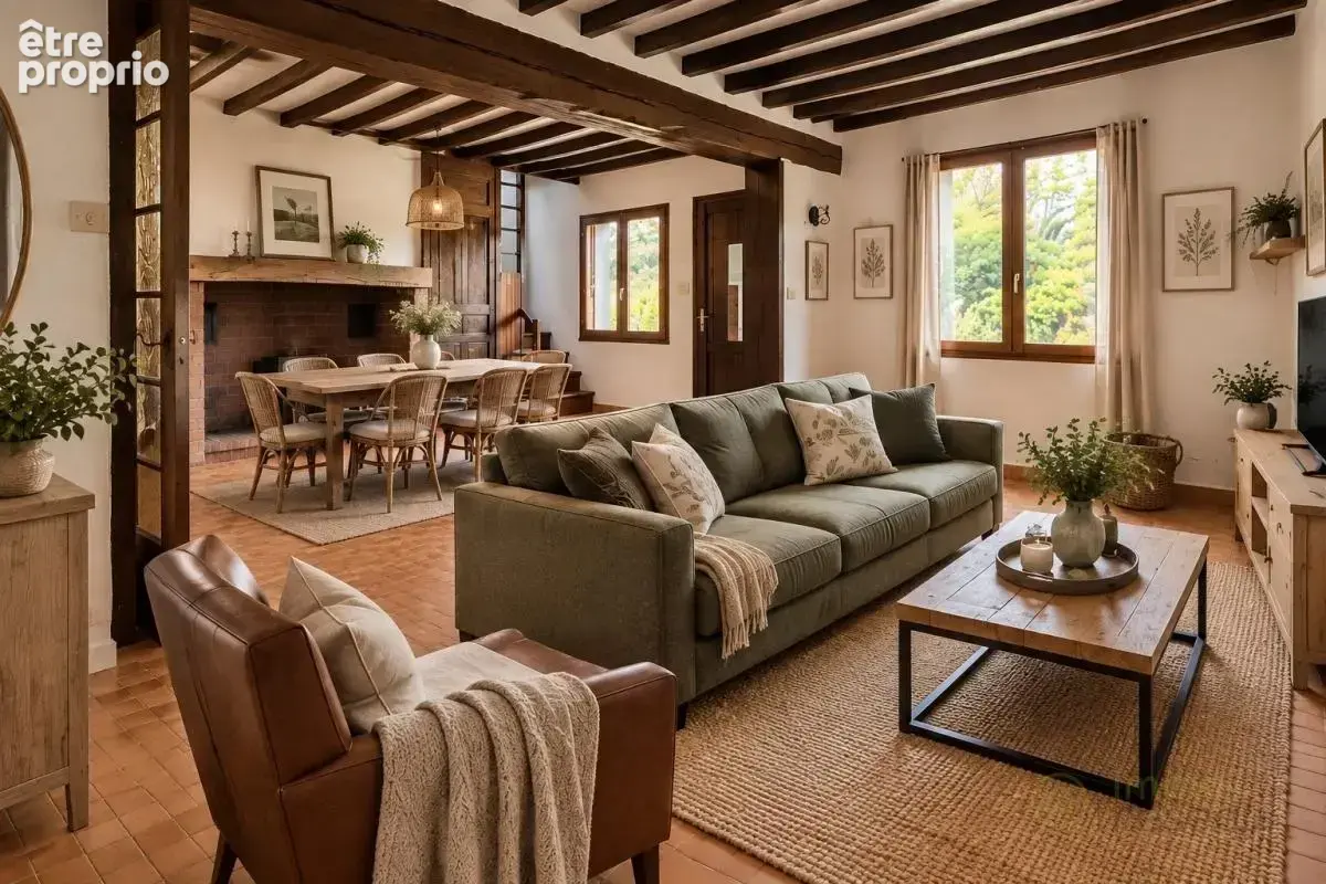 Maison 5 pièces 99 m² à vendre à Crevecoeur-Le-Grand (60360) - photo 2