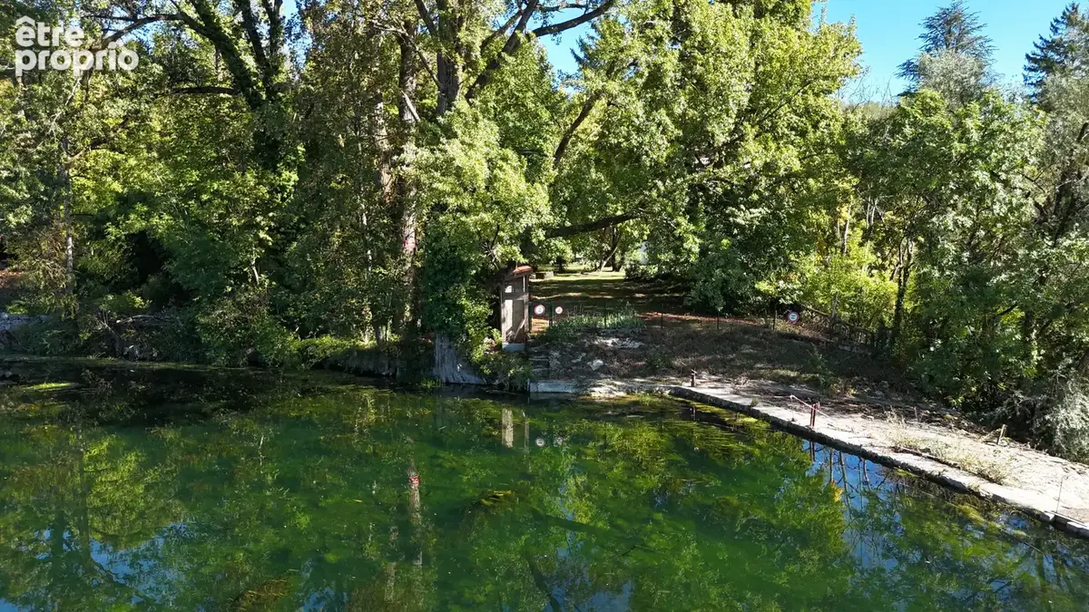 Propriété d’exception au bord de la rivière d’Ain   Parc de plus d’un hectare - photo 10