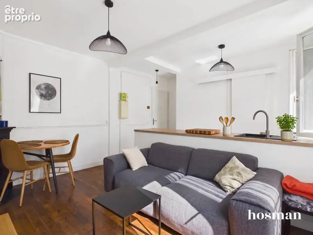 Superbe 2 pièces baigné de lumière (32 m²) - Calme sur cour - Rue de Neuilly, Clichy - photo 4