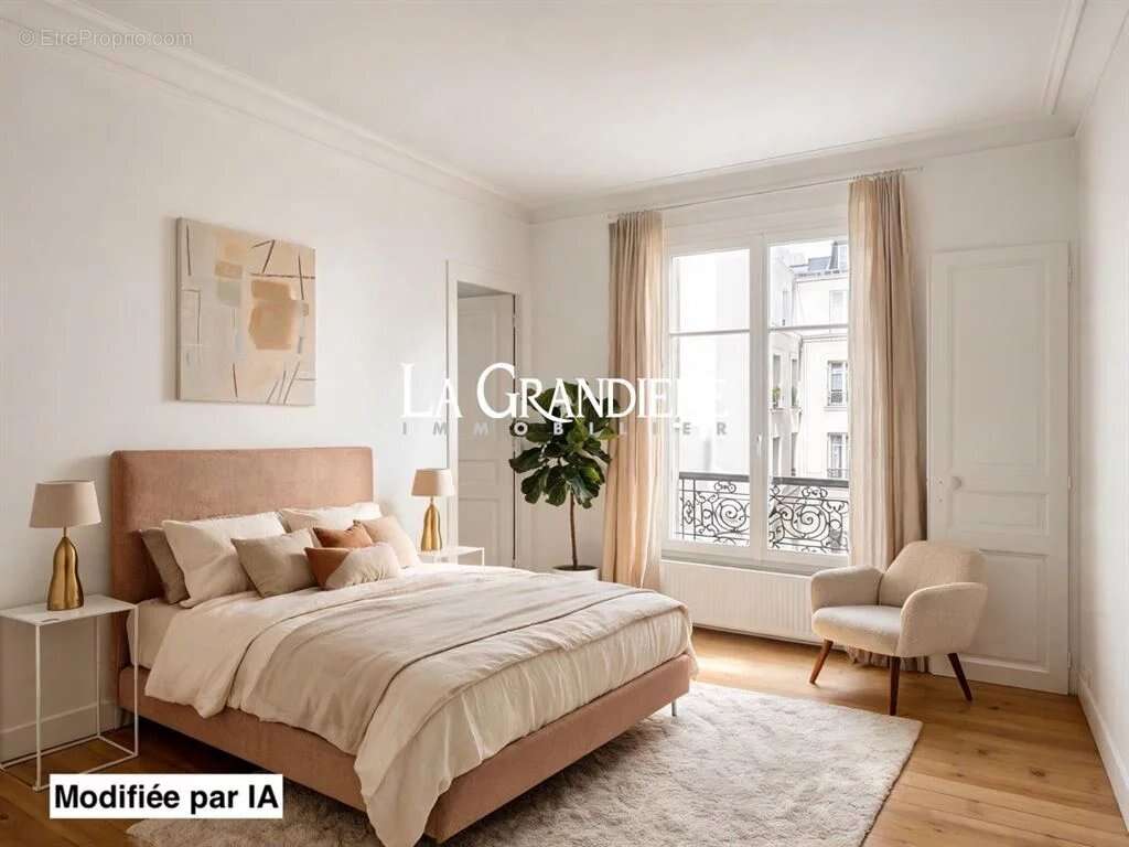 Paris 16 - Ranelagh - 4ème étage - 3 pièces - 2 chambres - 65 m2 - photo 9