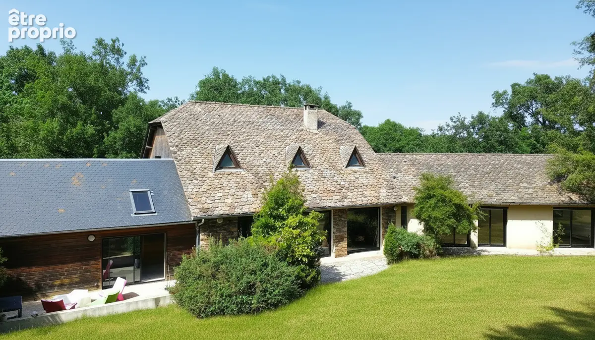 VILLA T5 + terrain 6365 m² + piscine int et ext - photo 18