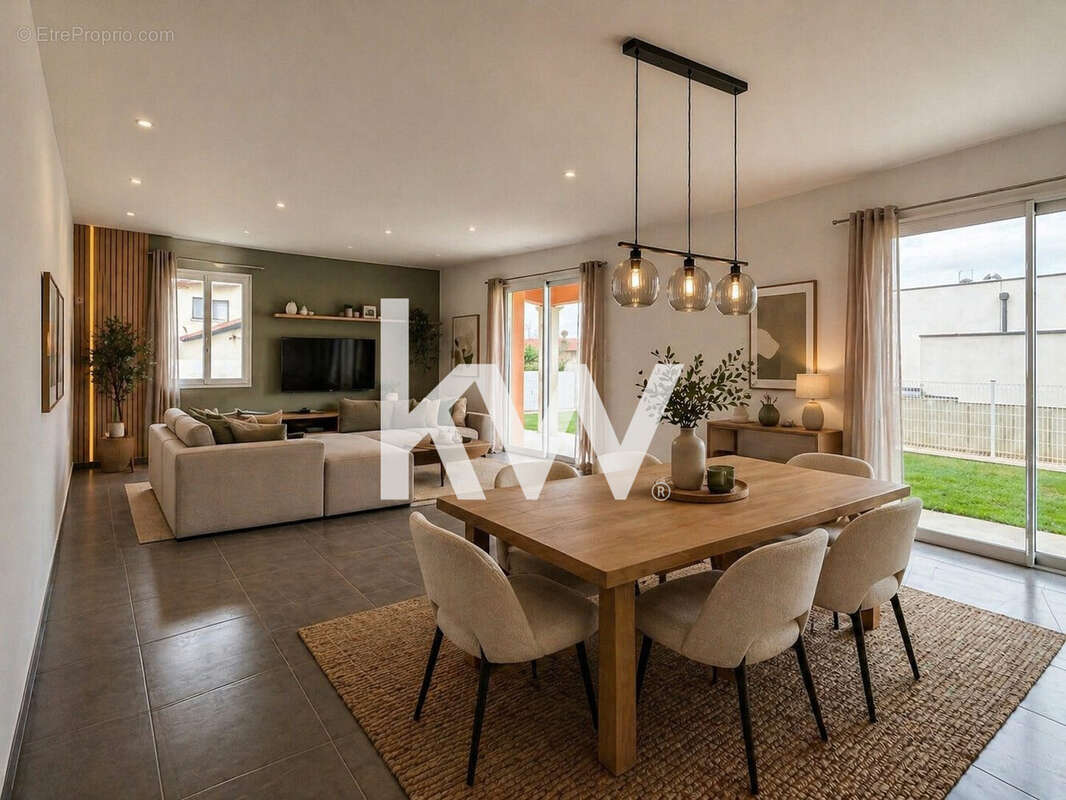 Maison 142 m² à Pollionnay  - photo 5