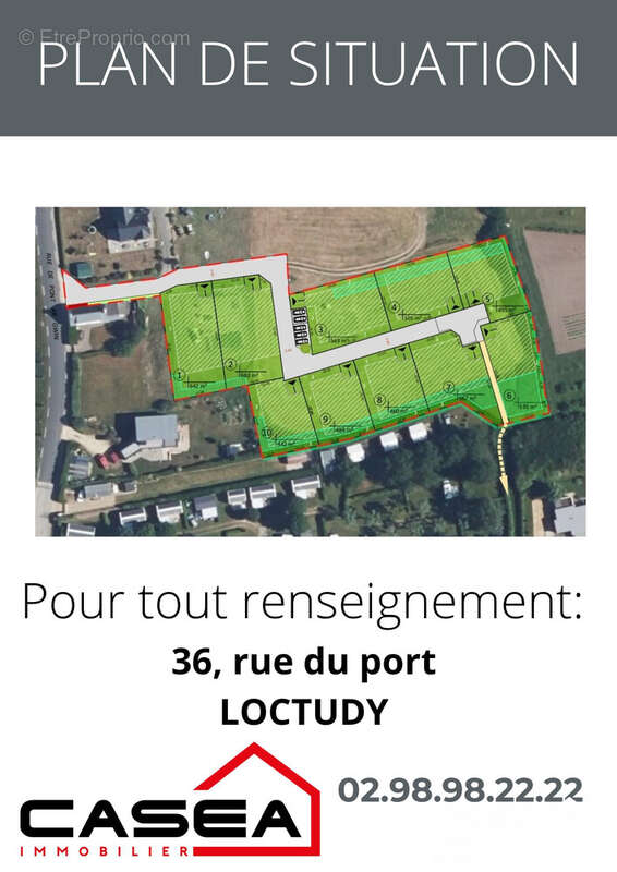 Terrain à LOCTUDY