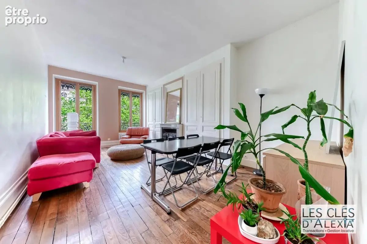 Appartement T4 de caractère à deux pas du Parc de la Tête d’Or - photo 2