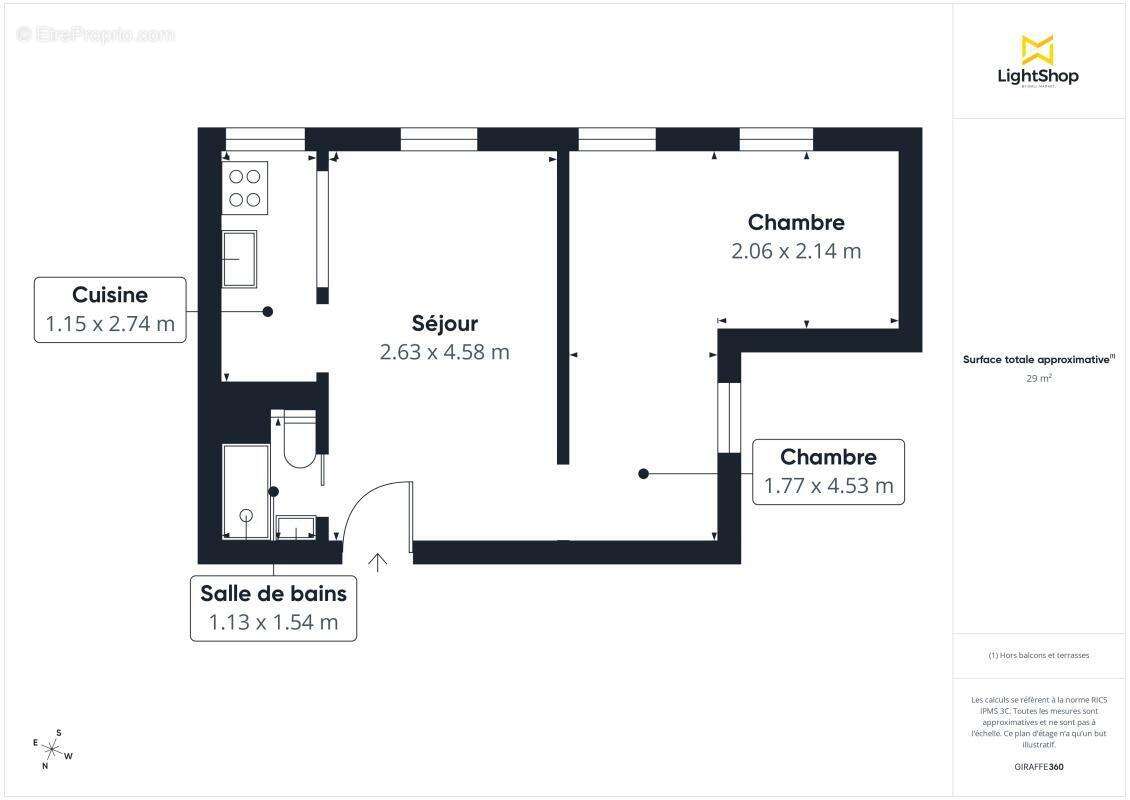 Appartement à BOULOGNE-BILLANCOURT