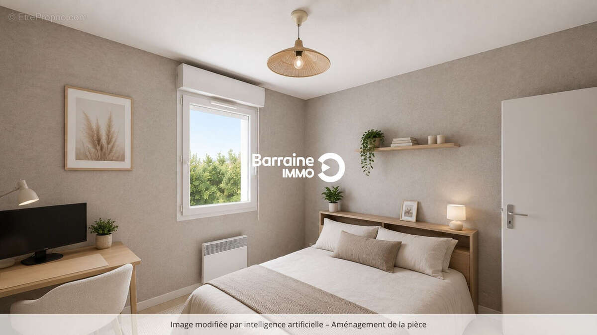 A vendre  crozon  appartement t3  2 chambres  jardn  parfait etat - photo 11