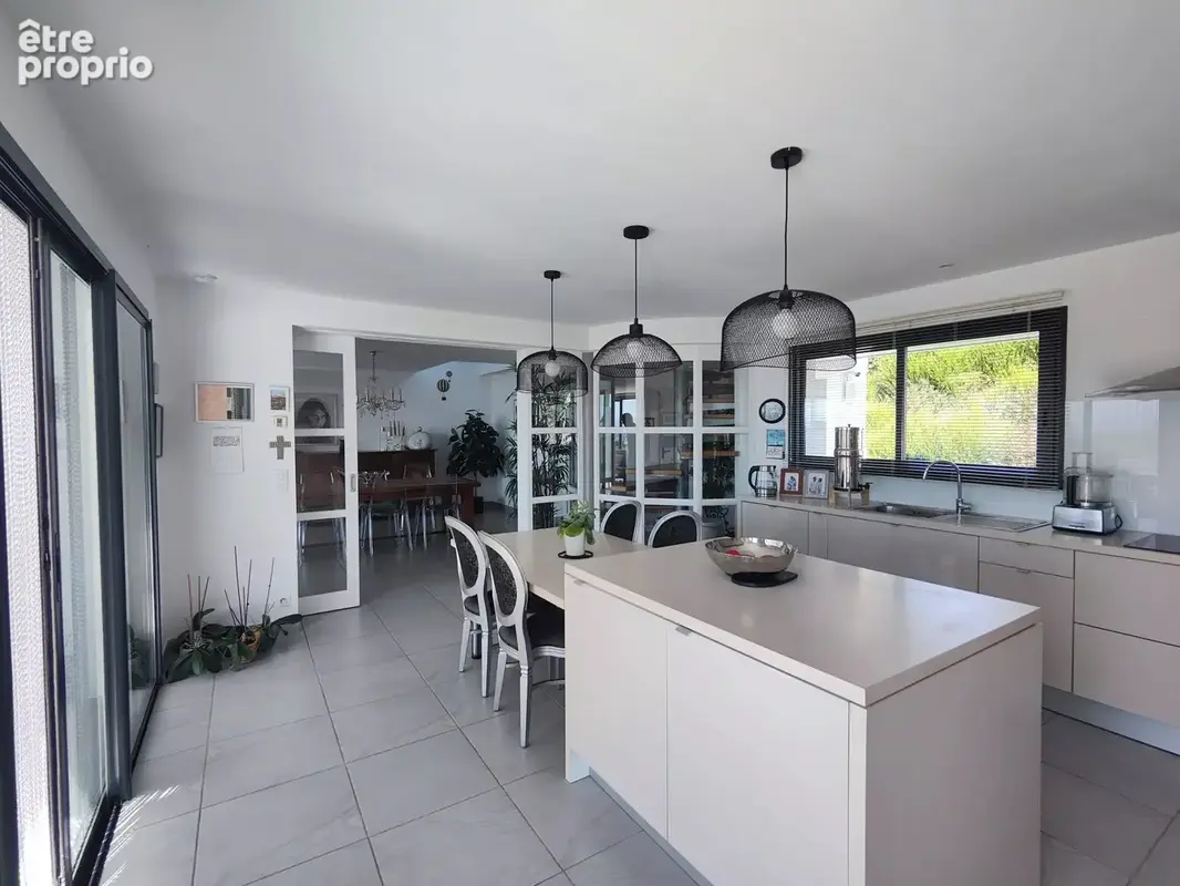 Magnifique maison d'architecte perchée sur les hauteurs face aux Pyrénées - photo 8
