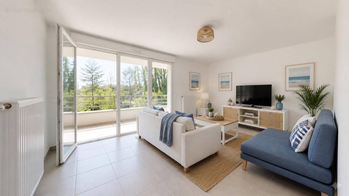 A vendre saint-brice-courcelles - appartement t3 - terrasse - photo 1