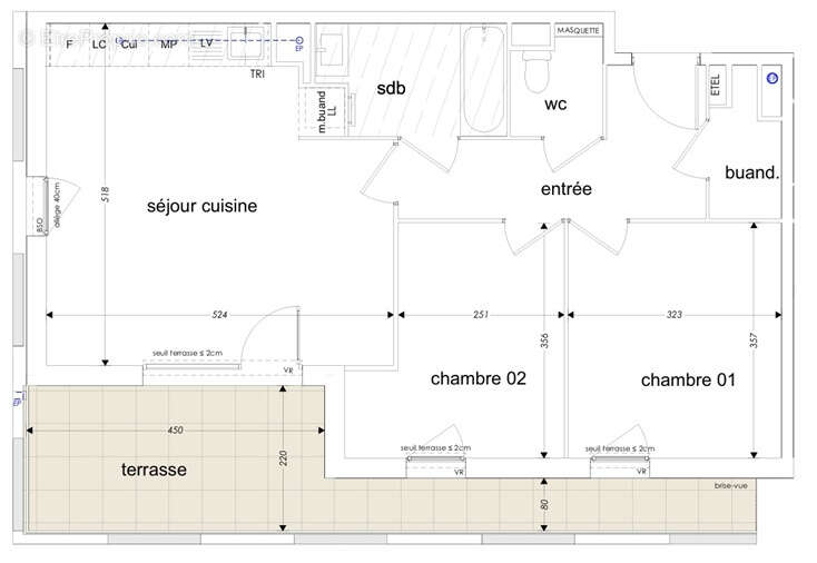Appartement à MONTPELLIER